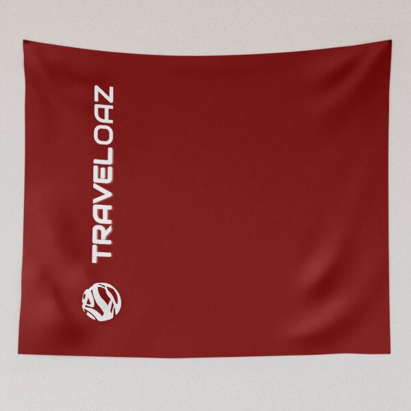Item preview, Vertical Version of TravelOAZ White Pantone Normal Size Full Logo designed and sold by TravelOAZ.