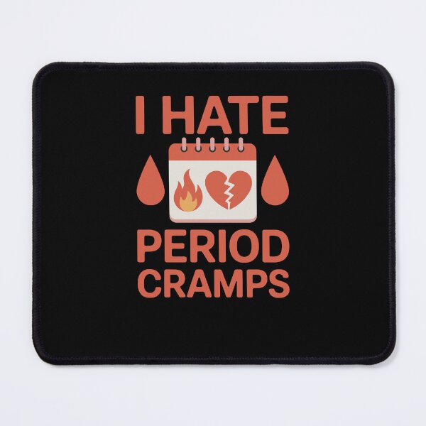 Item preview, Menstrual Planner I Hate Period Cramps designed and sold by Printed-Memes.