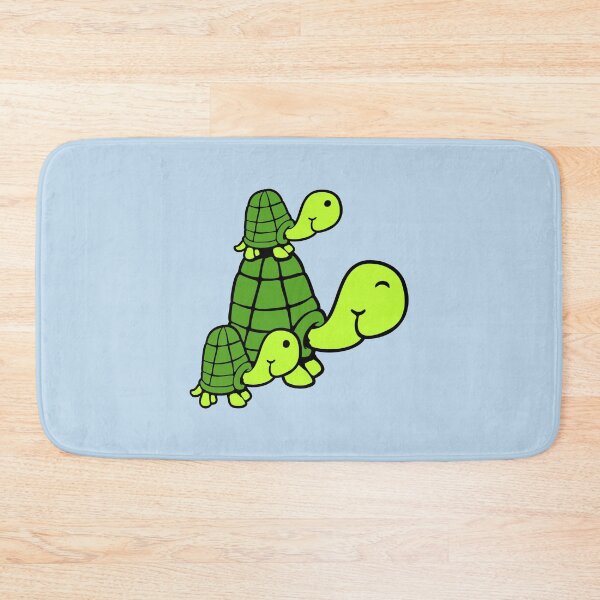 Item preview, 3 Tortoise Turtle Family Two Children Father Mother Dad Mom designed and sold by shirt-o-mat.