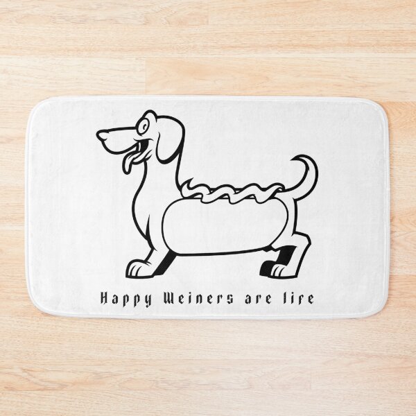 Item preview, Happy weiners are life tshirt designed and sold by Minerbetter.