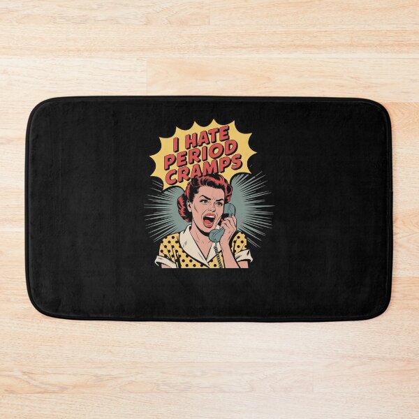 Item preview, Pop Art Style I Hate Period Cramps designed and sold by Printed-Memes.