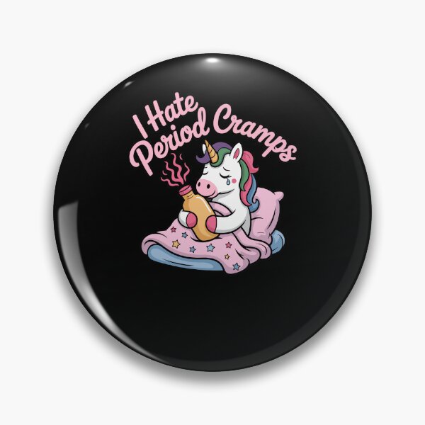 Item preview, Unicorn I Hate Period Cramps designed and sold by Printed-Memes.