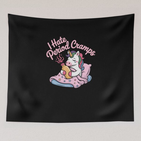 Item preview, Unicorn I Hate Period Cramps designed and sold by Printed-Memes.