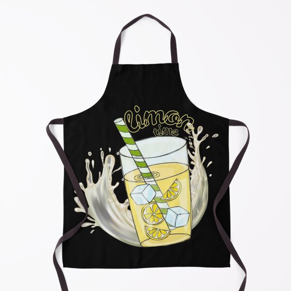Item preview, Limon Time, Fresh Lemon Juice Summer Vibes for dark background designed and sold by kazoart.
