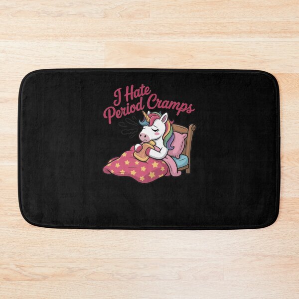 Item preview, I Hate Period Cramps Unicorn designed and sold by Printed-Memes.