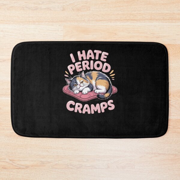 Item preview, Cat I Hate Period Cramps designed and sold by Printed-Memes.