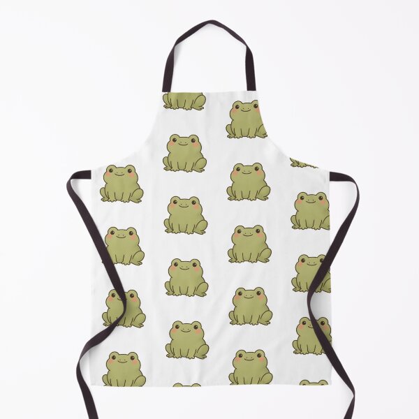 Item preview, Cute Kawaii Frog Sitting with Blush Cheeks designed and sold by EriErii.