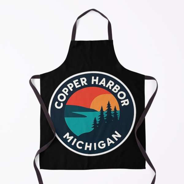 Item preview, Copper Harbor Michigan Modern Sunset designed and sold by American Travels.