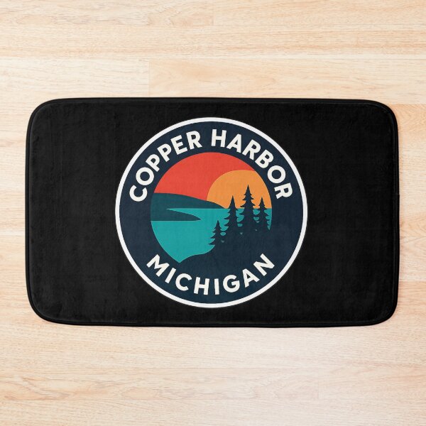 Item preview, Copper Harbor Michigan Modern Sunset designed and sold by American Travels.