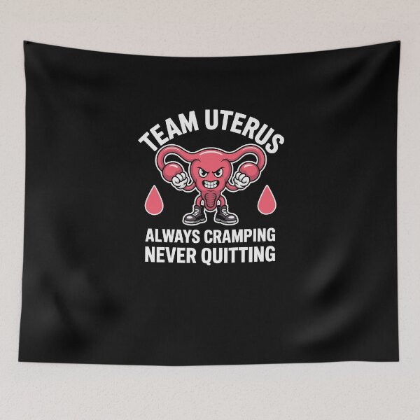 Item preview, Team Uterus Period Cramps designed and sold by Printed-Memes.