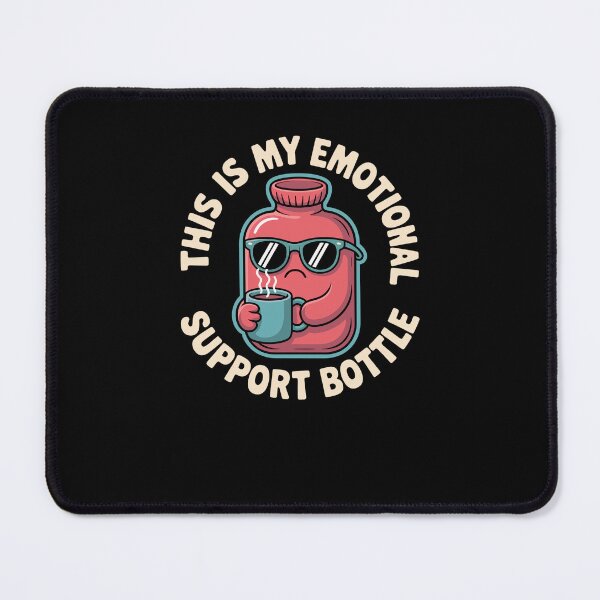 Item preview, Emotional Support Hot Water Bottle designed and sold by Printed-Memes.