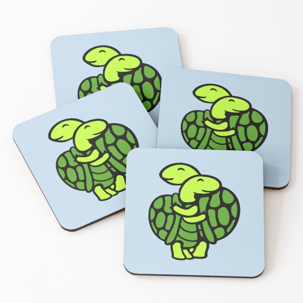 Item preview, 2 Tortoise Turtle Love Couple Hugging Romantic Valentine's Day designed and sold by shirt-o-mat.