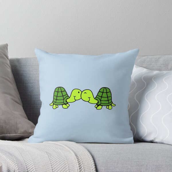 Item preview, 2 Tortoise Turtle Love Couple Kissing Romantic Valentine's Day designed and sold by shirt-o-mat.
