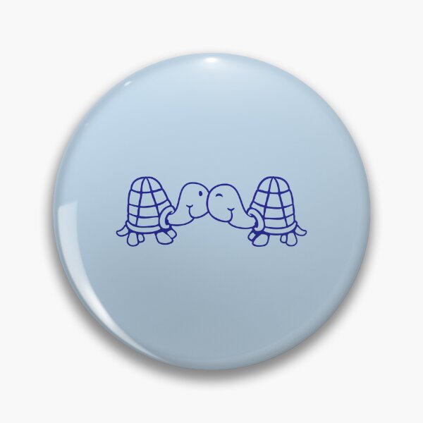 Item preview, 2 Tortoise Turtle Love Couple Kissing Romantic Valentine's Day designed and sold by shirt-o-mat.