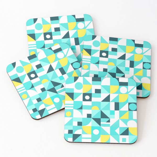 Item preview, Neo Vibes – Electric Bauhaus Grid designed and sold by SUNAGIMO9999.