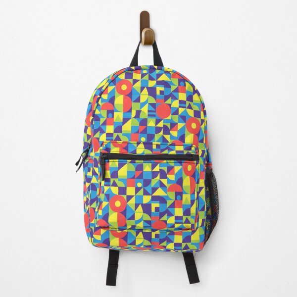 Item preview, Neon Modularity – Electric Bauhaus Grid designed and sold by SUNAGIMO9999.