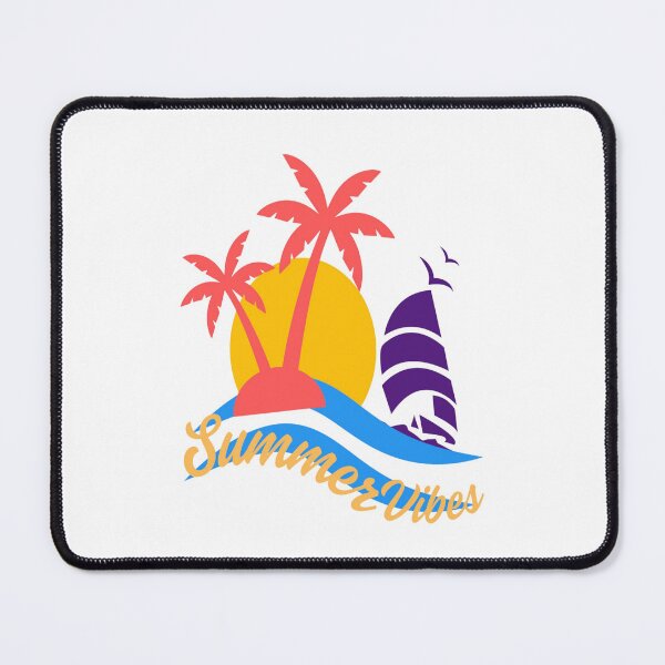 Item preview, Summer Vibes & Tropical Beach illustration designed and sold by adlkh.