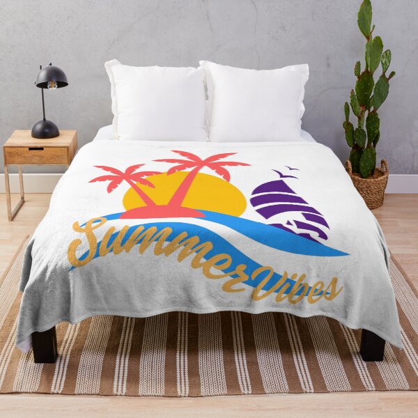 Item preview, Summer Vibes & Tropical Beach illustration designed and sold by adlkh.