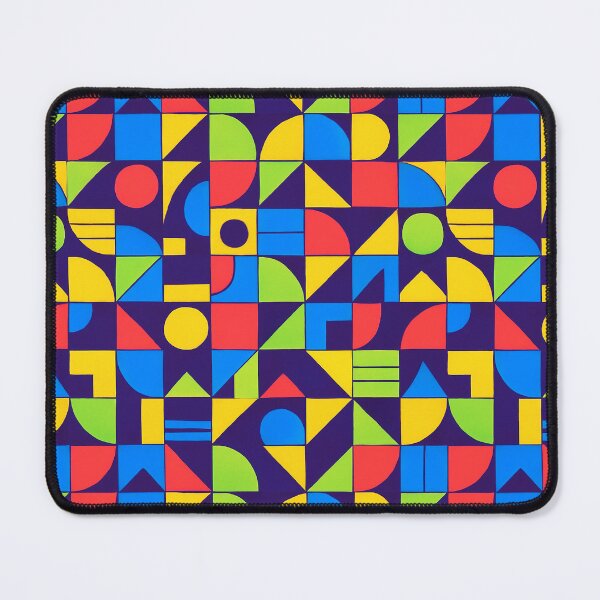 Item preview, Bauhaus Noir – Neon Grid Symphony designed and sold by SUNAGIMO9999.