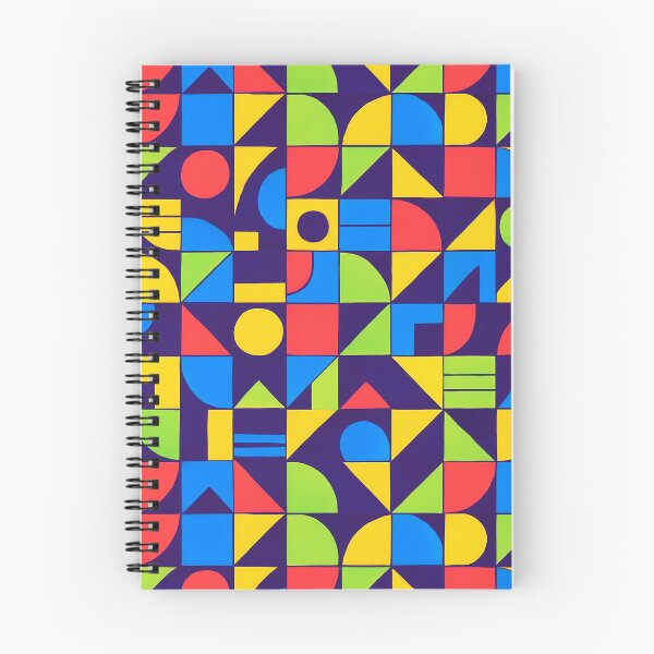 Item preview, Bauhaus Noir – Neon Grid Symphony designed and sold by SUNAGIMO9999.
