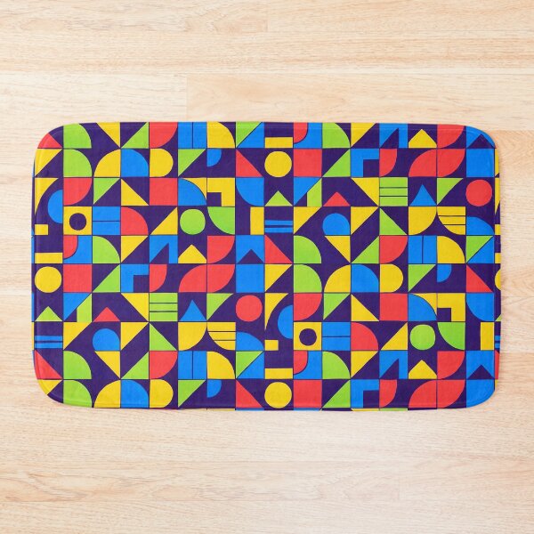 Item preview, Bauhaus Noir – Neon Grid Symphony designed and sold by SUNAGIMO9999.