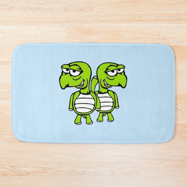 Item preview, 2 Tortoise Turtle Smile Funny Cheeky Shy Happy Team designed and sold by shirt-o-mat.