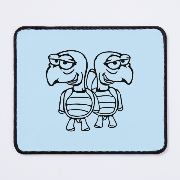 Item preview, 2 Tortoise Turtle Smile Funny Cheeky Shy Happy Team designed and sold by shirt-o-mat.