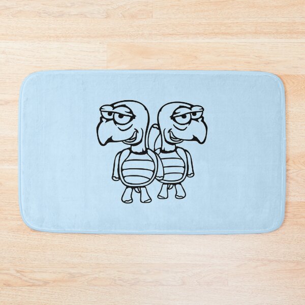 Item preview, 2 Tortoise Turtle Smile Funny Cheeky Shy Happy Team designed and sold by shirt-o-mat.