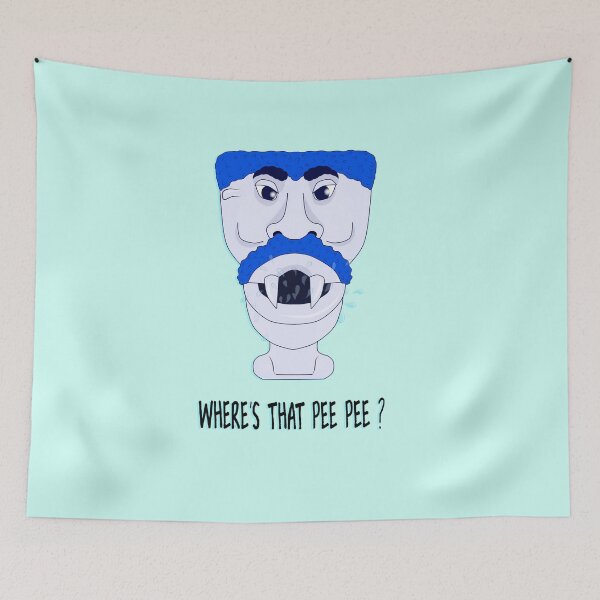 Item preview, Mr Toilet Man designed and sold by GemimaRosaArt.