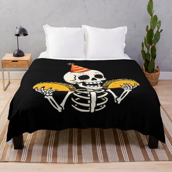Item preview, Mexican Skull Two Tacos designed and sold by TheSkullRoom.