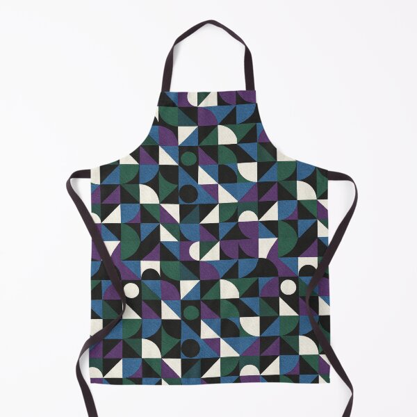 Item preview, Nocturne Bauhaus – Woven Geometry in Deep Tones designed and sold by SUNAGIMO9999.