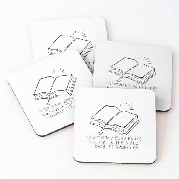 Item preview, Visit Many Good Books, But Live In The Bible designed and sold by Abbiegq.