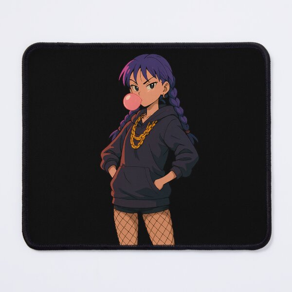 Item preview, Anime Drip Queen – Purple Braids & Attitude designed and sold by CesArt D..