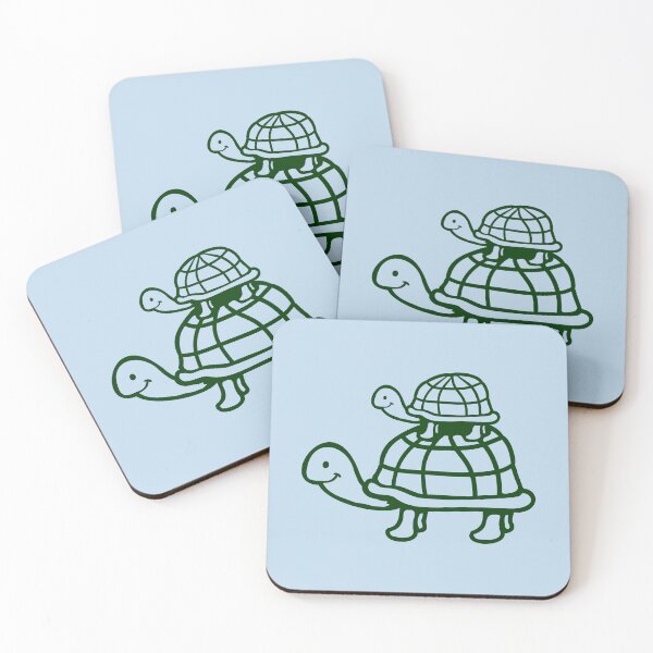 Item preview, 2 Tortoise Turtle Family Two Child Father Mother Dad Mom designed and sold by shirt-o-mat.