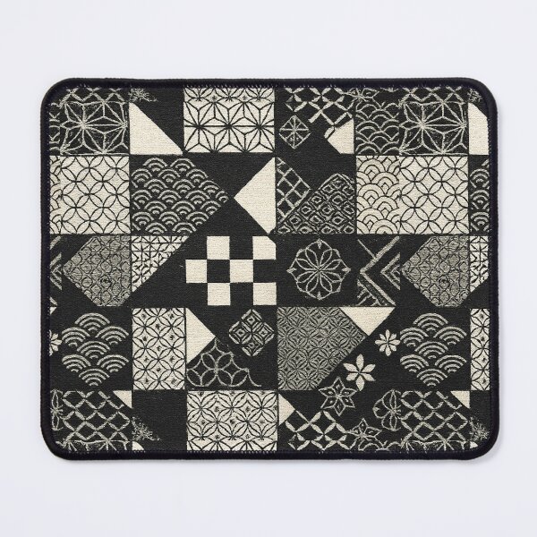 Item preview, Kurohaku Harmony – Modern Japanese Textile Elegance designed and sold by SUNAGIMO9999.