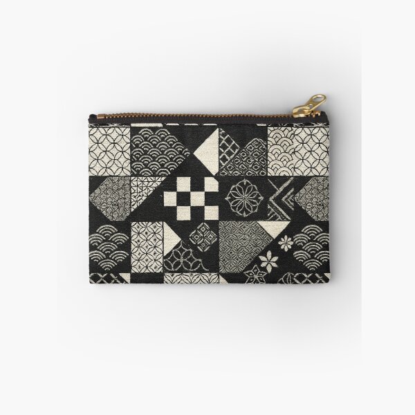 Item preview, Kurohaku Harmony – Modern Japanese Textile Elegance designed and sold by SUNAGIMO9999.