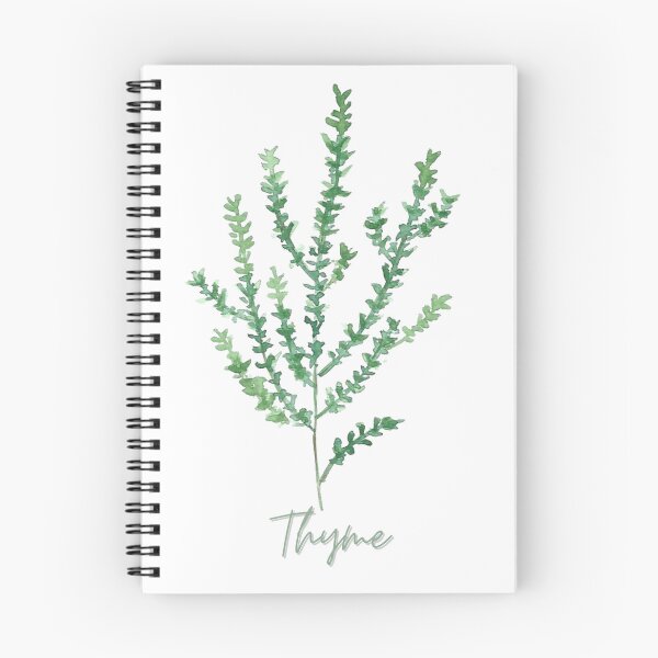 Item preview, Thyme Herb Watercolor Art designed and sold by ReaLivingCo.