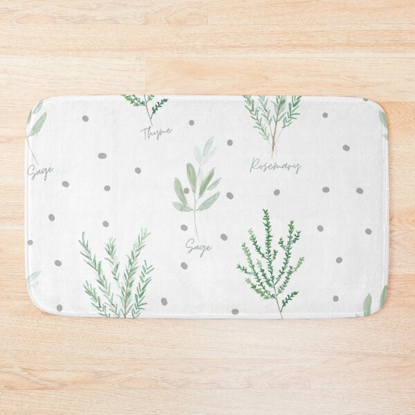 Item preview, Watercolor Herbs designed and sold by ReaLivingCo.