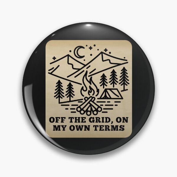 Item preview, Off the Grid, On My Own Terms designed and sold by DanaTees.