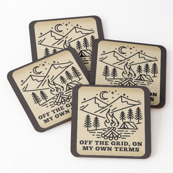 Item preview, Off the Grid, On My Own Terms designed and sold by DanaTees.