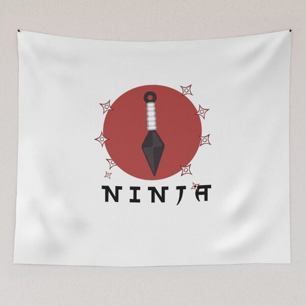 Item preview, Ninja Kunai and Shuriken Symbol Design designed and sold by YemeniAe.