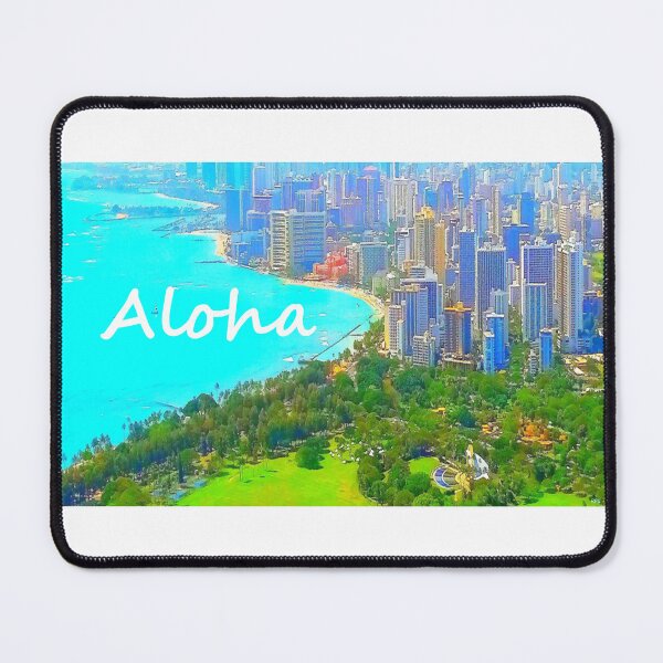Item preview, Waikiki Bay From Diamond Head XIII designed and sold by R-F-B.