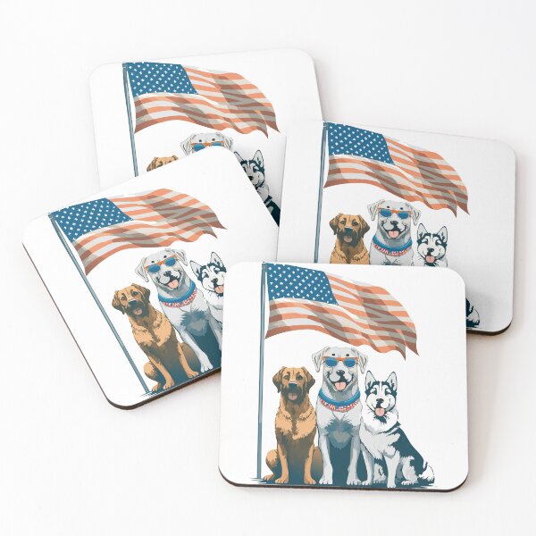 Item preview, American Flag Dog Lover Fourth of July designed and sold by IDesiwork ⭐⭐⭐⭐⭐.