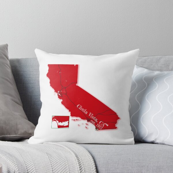 Item preview, Chula Vista, CA [Red] designed and sold by PhilbonianDezin.
