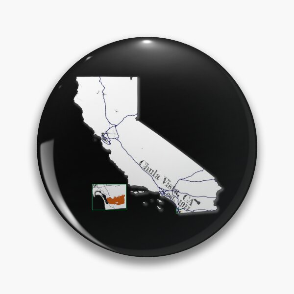 Item preview, Chula Vista, CA [White] designed and sold by PhilbonianDezin.