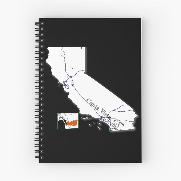 Item preview, Chula Vista, CA [White] designed and sold by PhilbonianDezin.