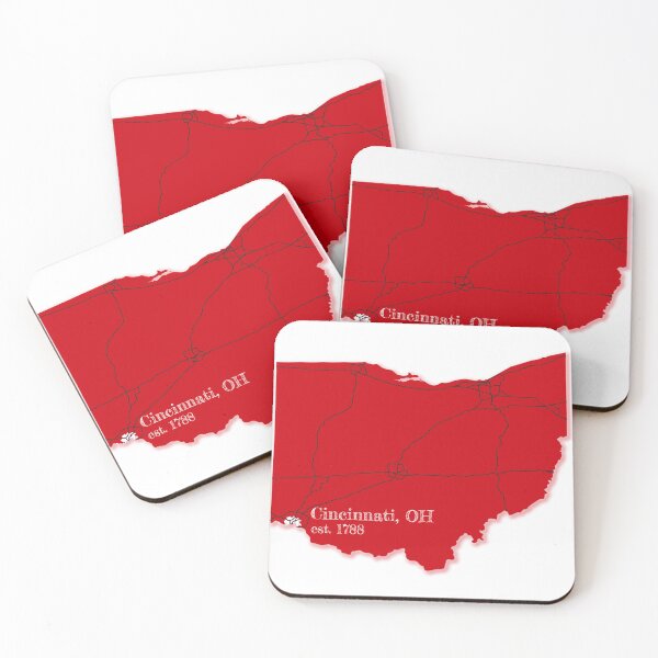 Item preview, Cincinnati, OH [Red] designed and sold by PhilbonianDezin.