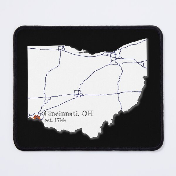 Item preview, Cincinnati, OH [White] designed and sold by PhilbonianDezin.