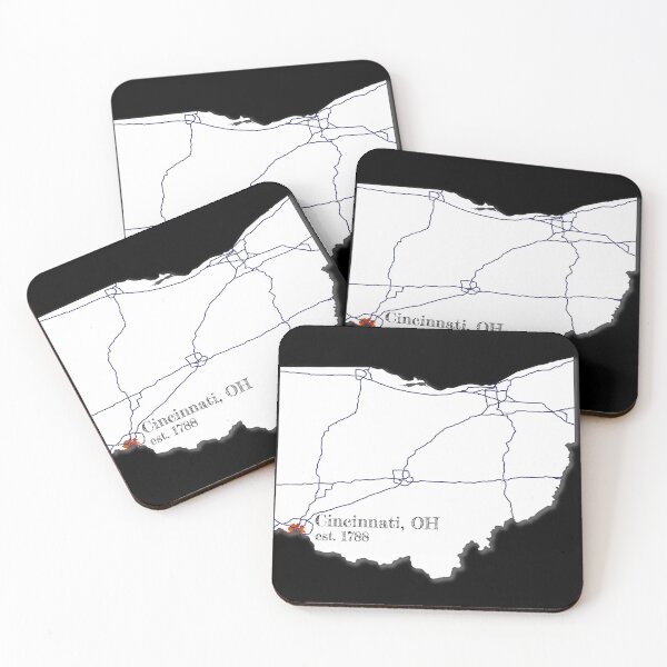 Item preview, Cincinnati, OH [White] designed and sold by PhilbonianDezin.