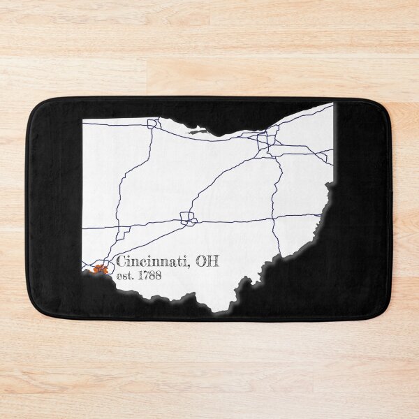 Item preview, Cincinnati, OH [White] designed and sold by PhilbonianDezin.